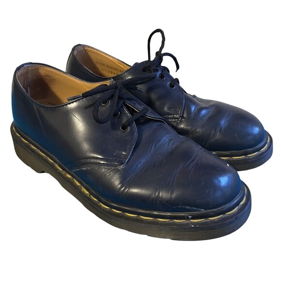 Dr. Martens 1461 Made in England Smooth Leather Lace-Up Shoes UK 5 US 7 - Picture 1 of 10